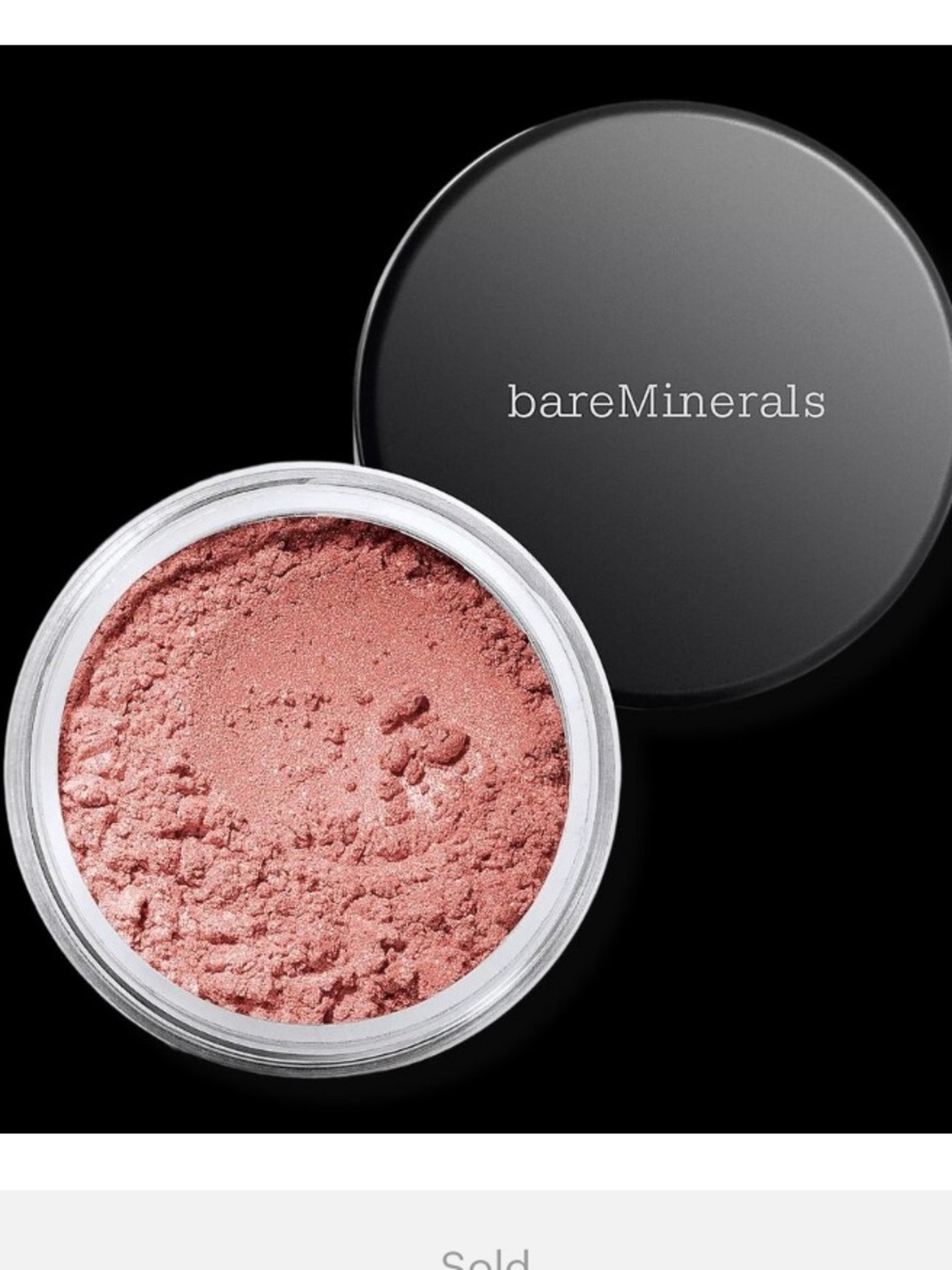 BareMinerals Golden Gate Blush Loose Mineral Powder NWT Mid Pink Peach .85 g
